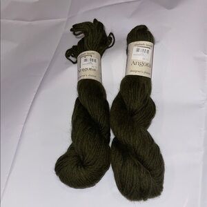 Elsbeth Lavold Angora 015 Bronzed Green Angora Yarn - 2 skeins